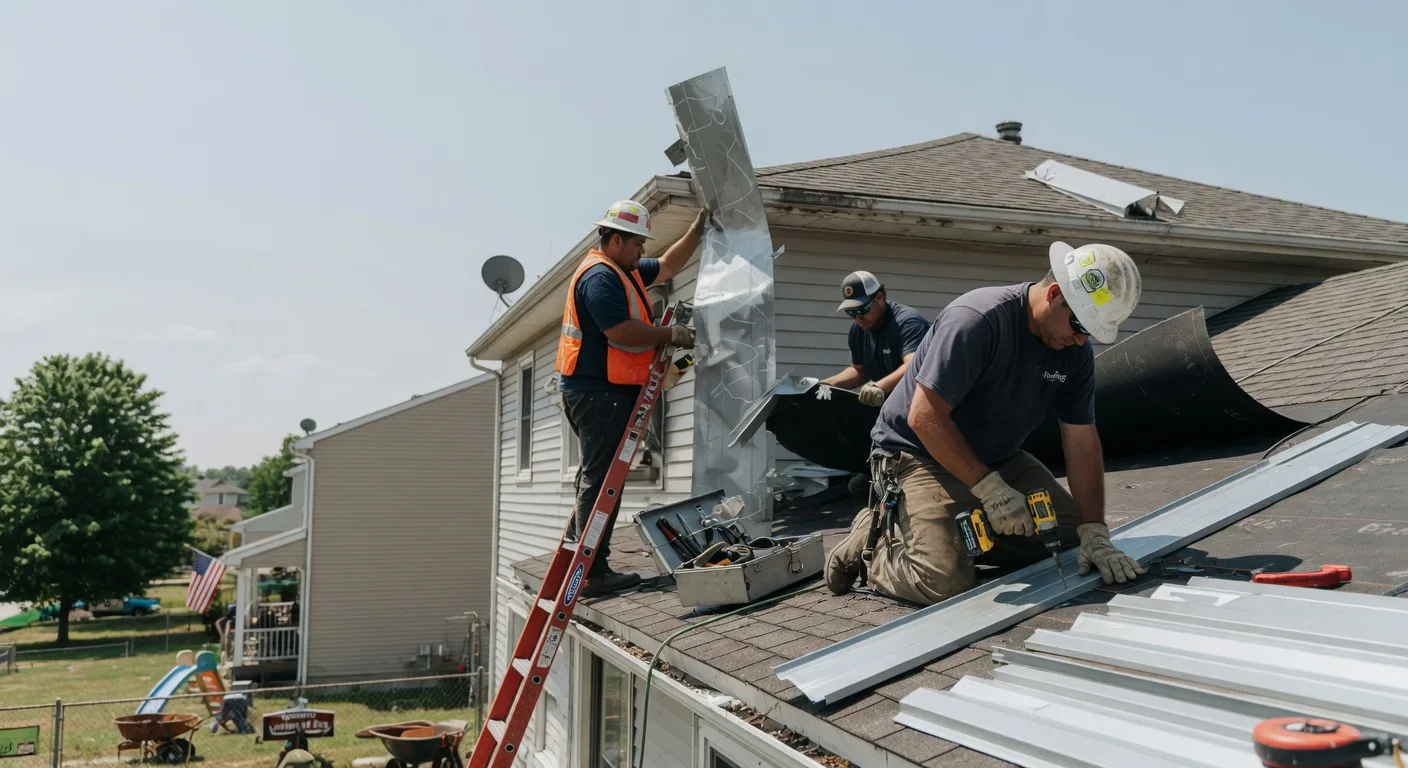 Metal Roof Repair in La Fayette, NY